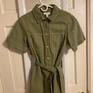 Topshop Utility Mini Dress